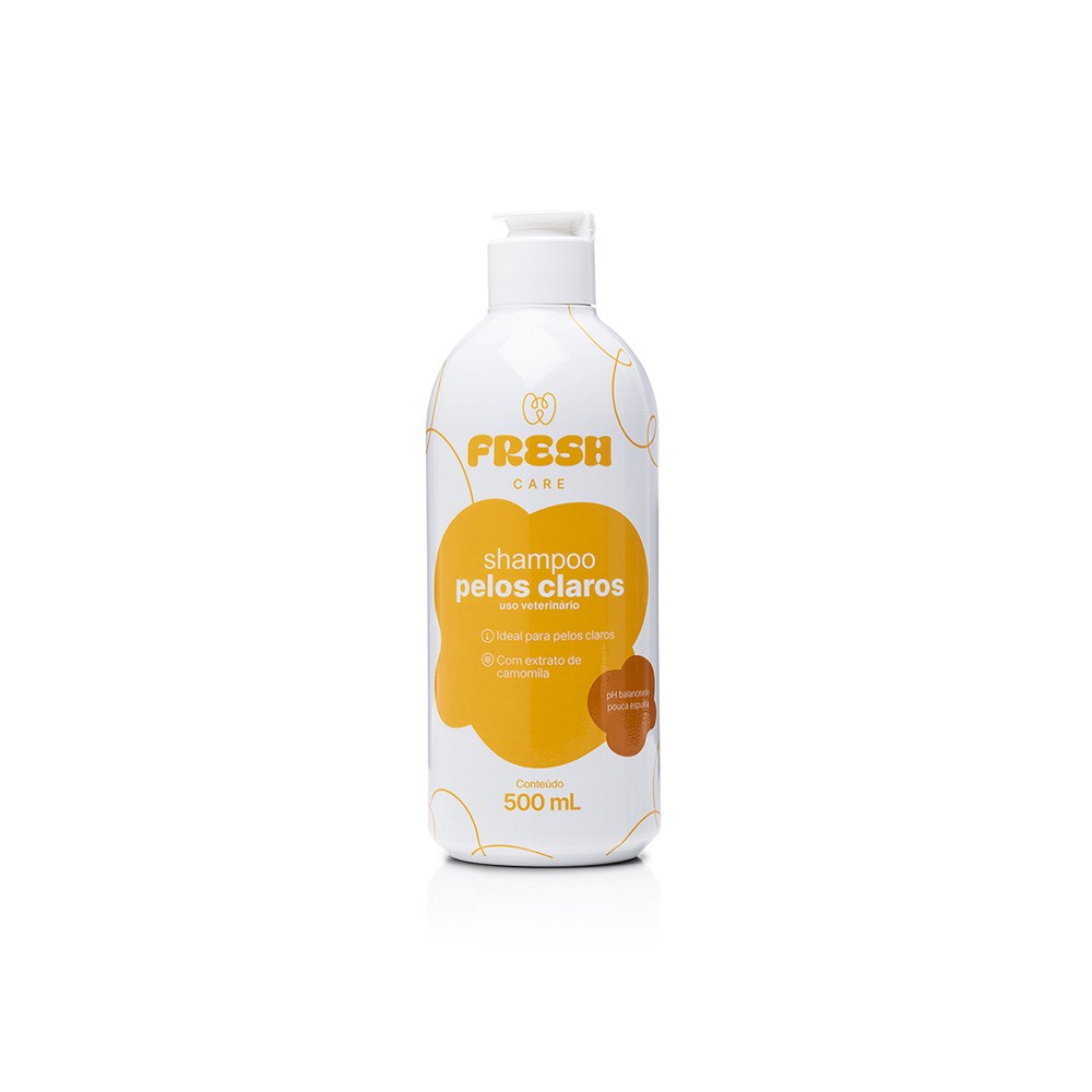 Shampoo Pelos Claros Fresh Care para Cães