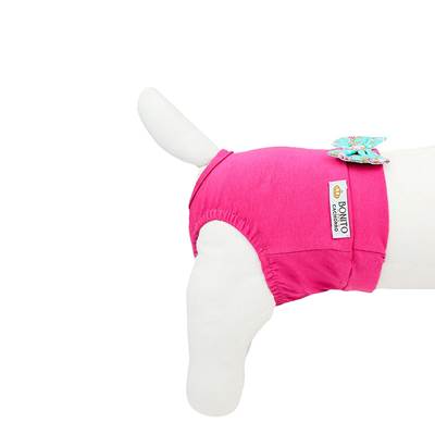 Calcinha Bonito pra Cachorro para Cães Malha Francis GG
