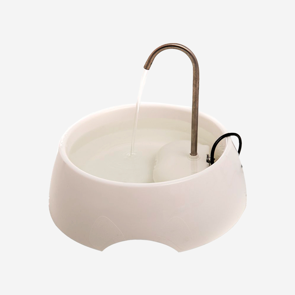 Fonte Amicus Aqua Mini Bivolt para Cães e Gatos Branca