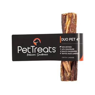 Osso PetTreats Duo Pet para Cães - 1 unidade tamanho 6
