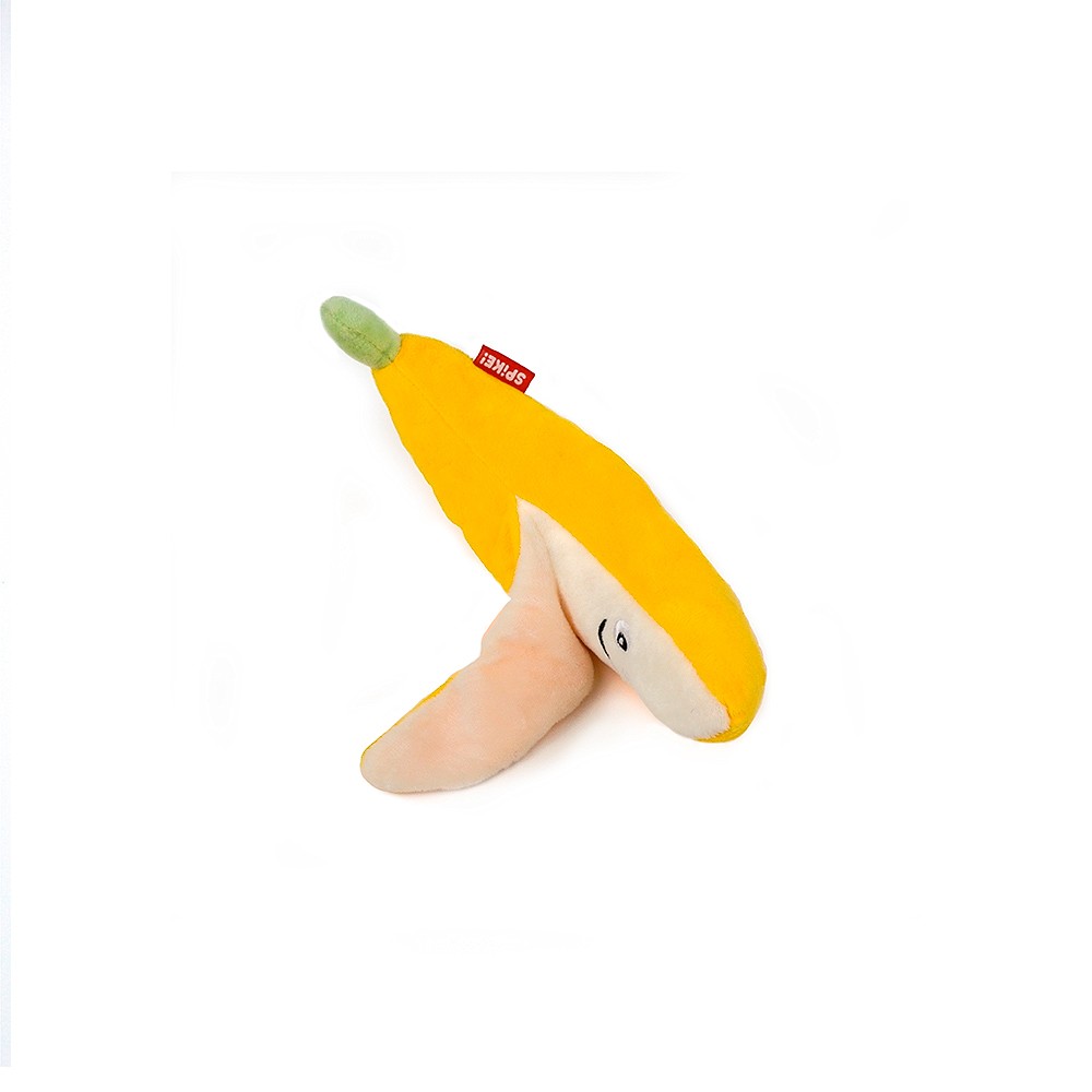 Brinquedo de Pelúcia para Cães Spike Banana Feliz