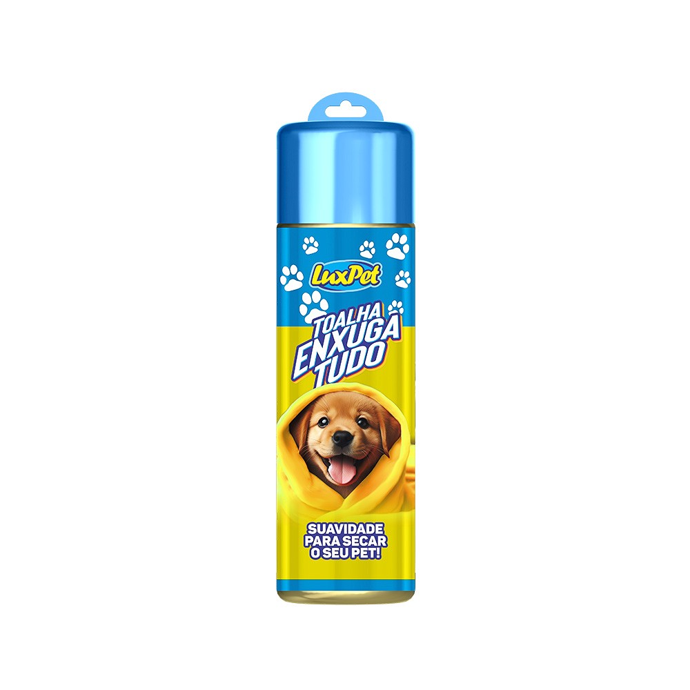 Toalha LuxPet Enxuga Tudo para Cães e Gatos