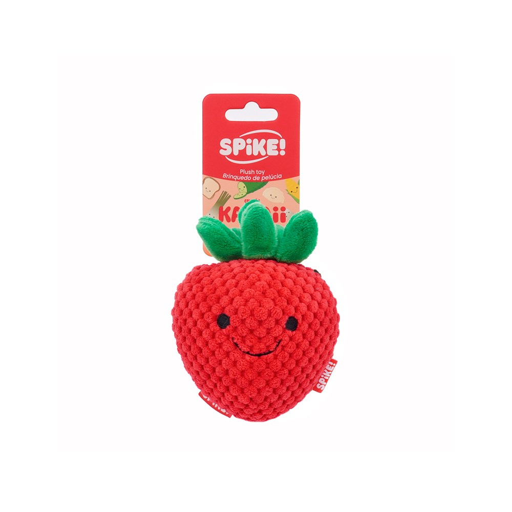 Brinquedo de Pelúcia para Cães Kawaii Morango