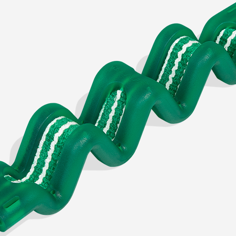 Guia com Amortecedor para Cachorros Velvet Vibes Vert | Zee.Dog