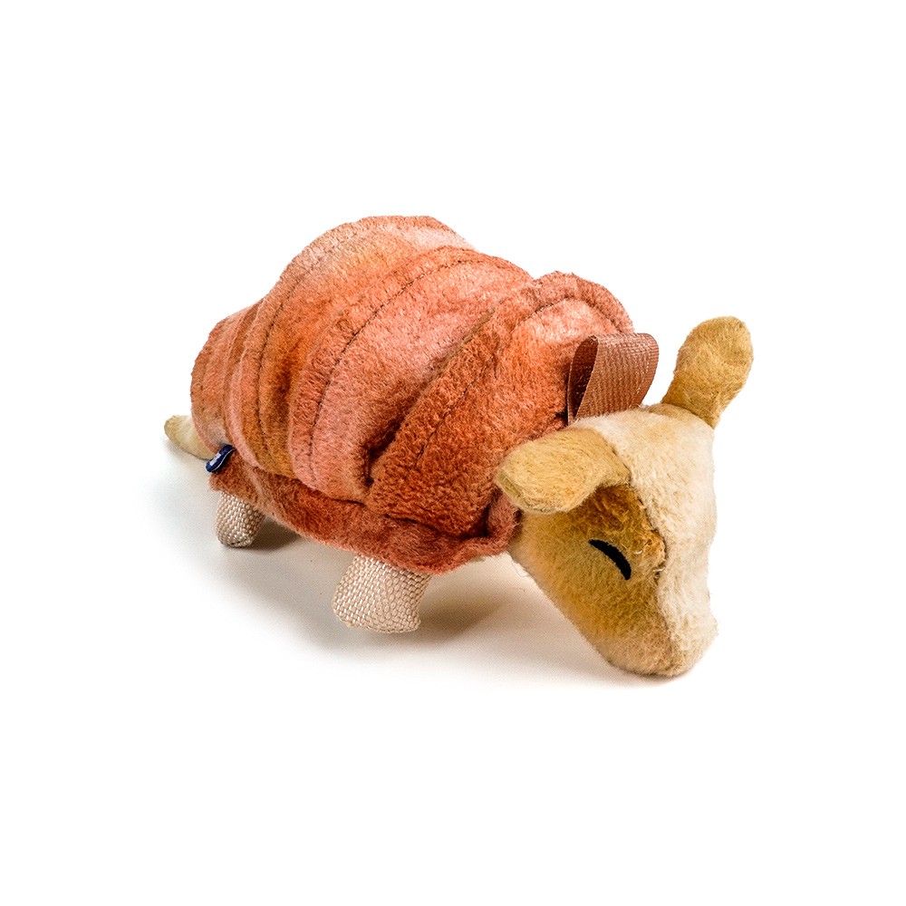 Brinquedo Fauna Pelúcia Tatu Bola para Cães