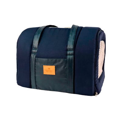 Bolsa de Transporte Bonito pra Cachorro Marinho para Cães U