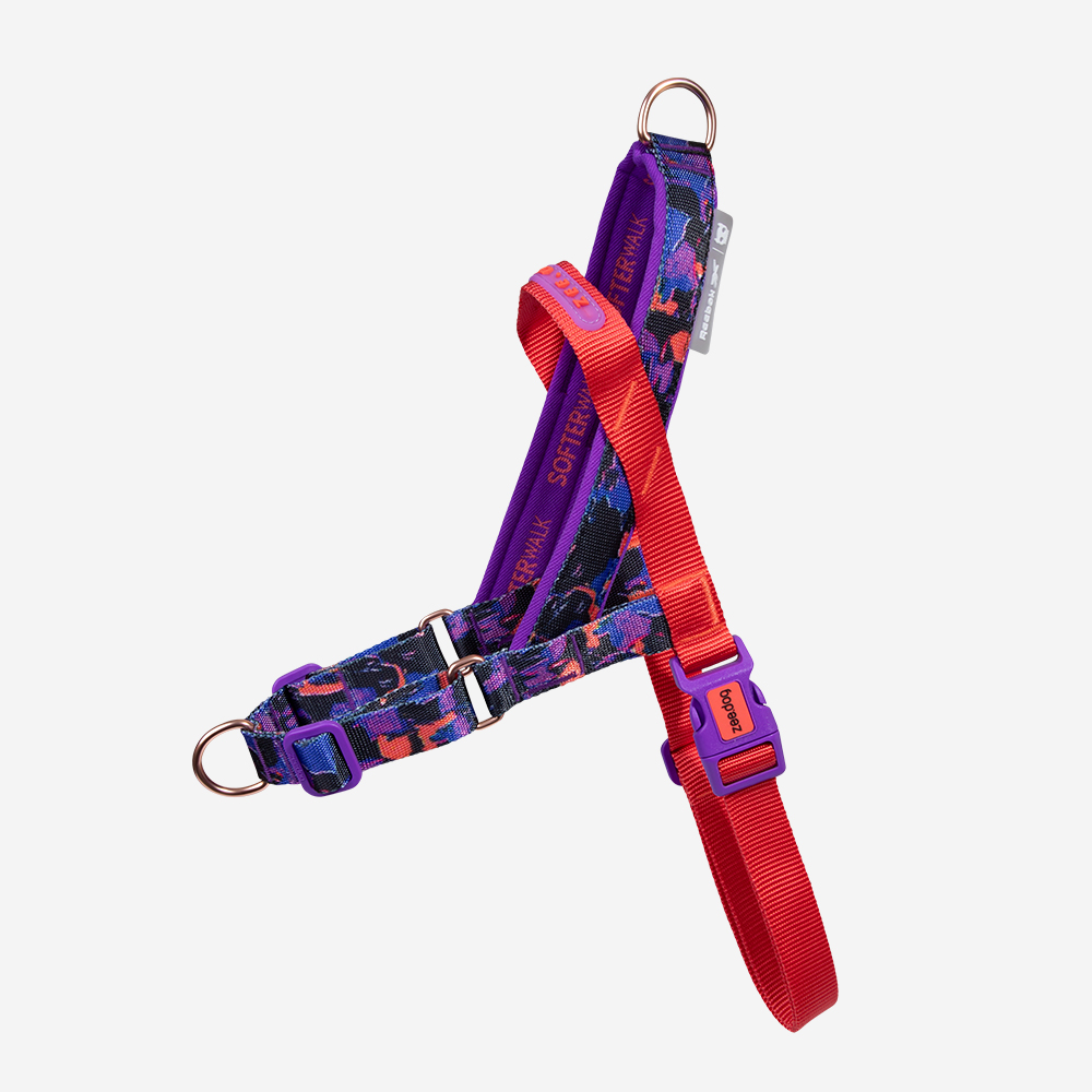 Peitoral Antipuxão SofterWalk para Cachorros Reebok Court | Imagem 0