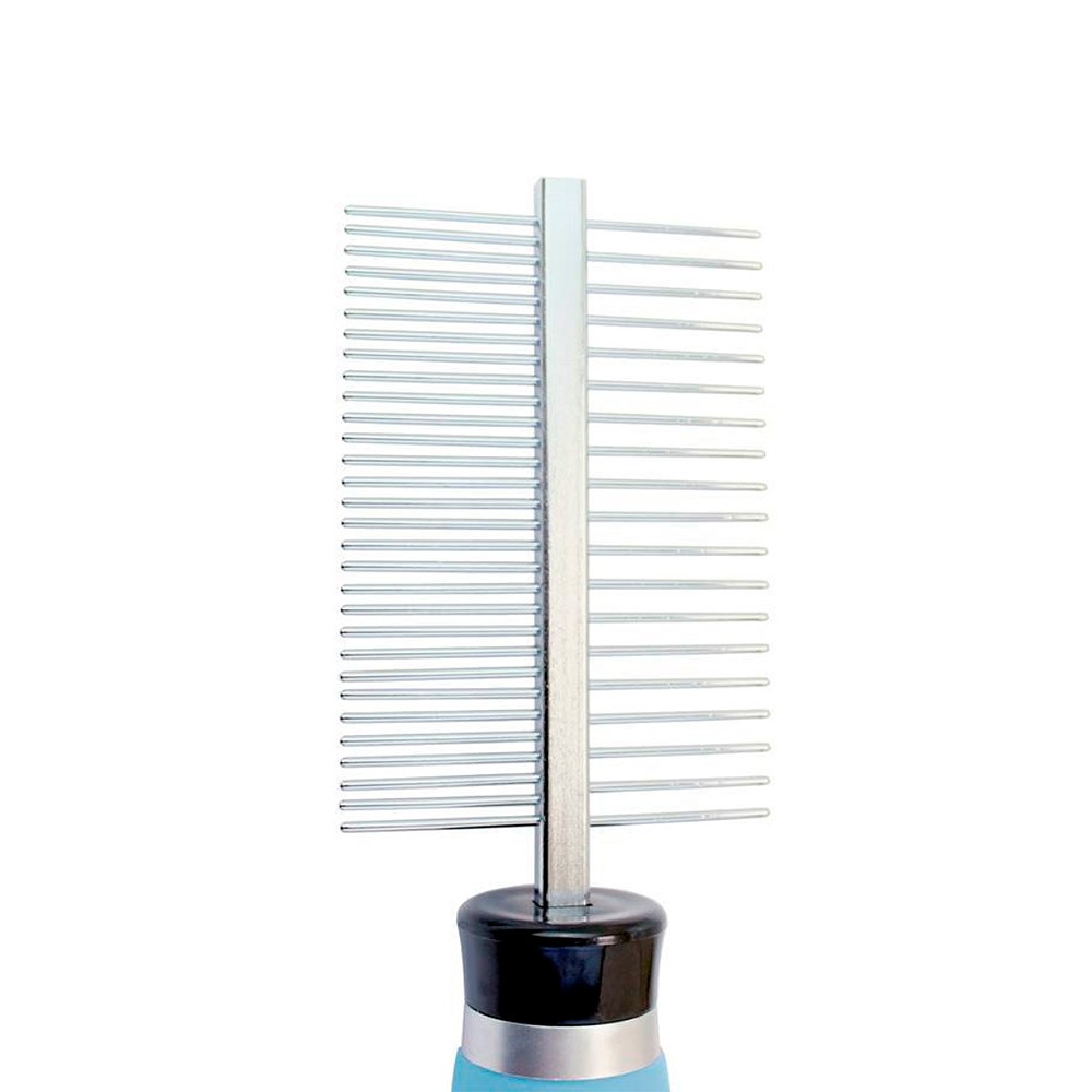 Pente Duplo Germanhart Gel Azul para Cães e Gatos