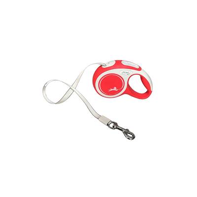 Guia Fita New Comfort Flexi para Cães Vermelha P