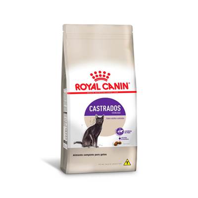 Ração Royal Canin Sterilised para Gatos Adultos de 1 a 7 anos