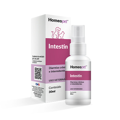 Sistema de Terapia Homeopet para Cães e Gatos Intestin 30ml