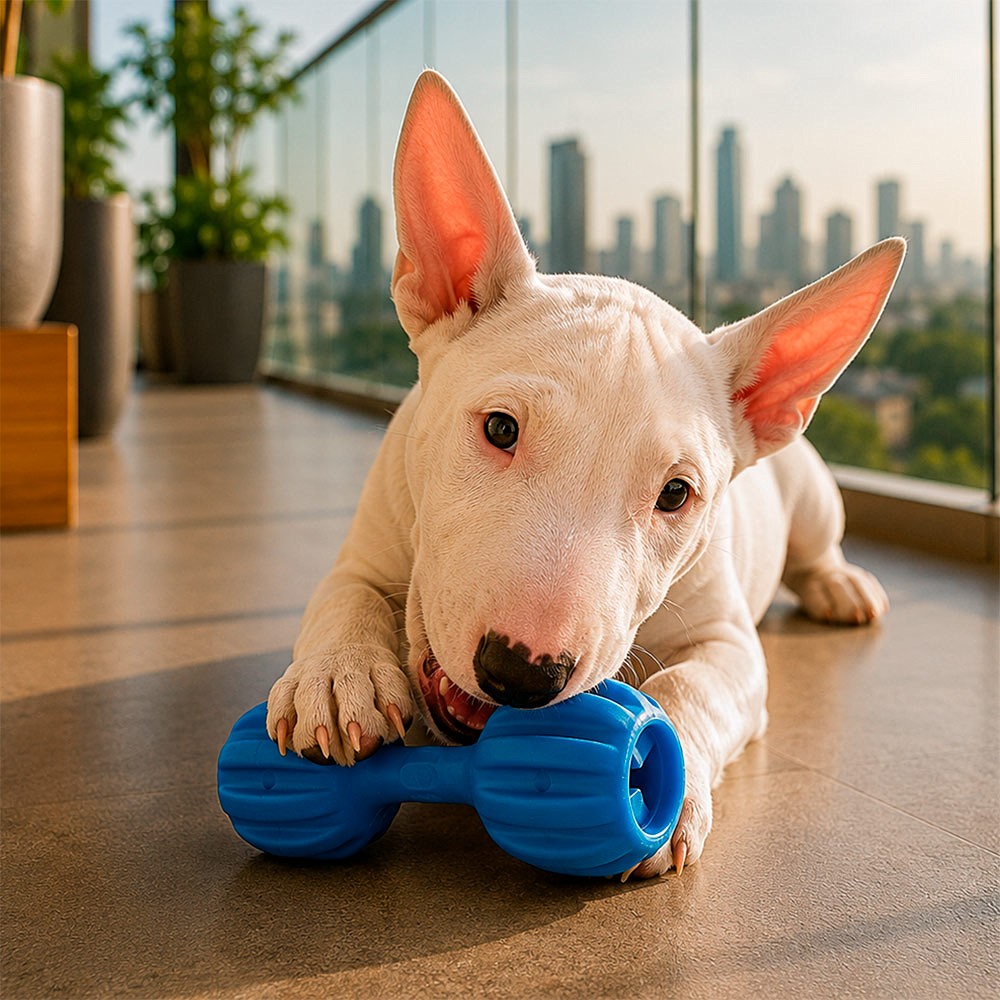 Brinquedo Amicus Fun Toys Pet Fit Azul para Cães