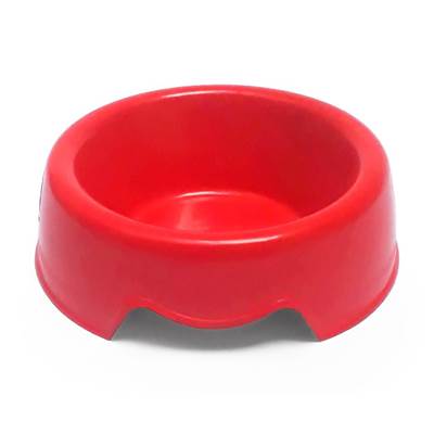 Comedouro de Plástico São Benedito Pet Vermelho para Cães 3