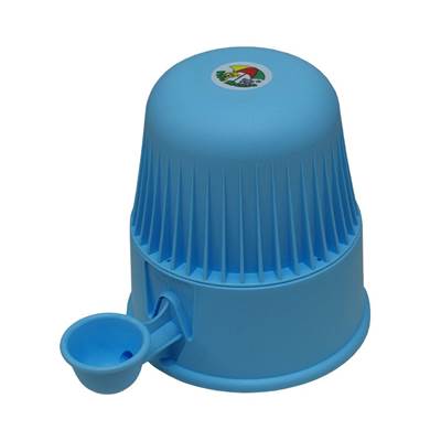Bebedouro Vida Mansa Polipropileno para Cães e Gatos Azul Bebê 