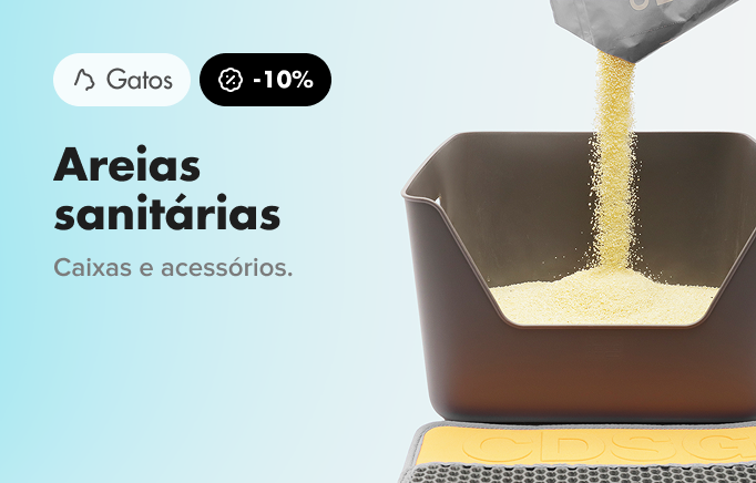 Areia Sanitaria para Gatos