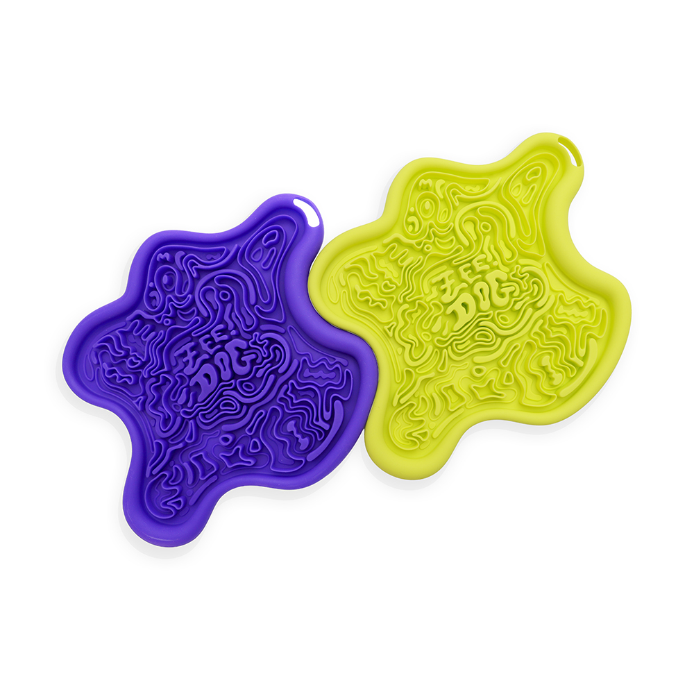 Comedouro Interativo Lik.Mat Verde Fluo