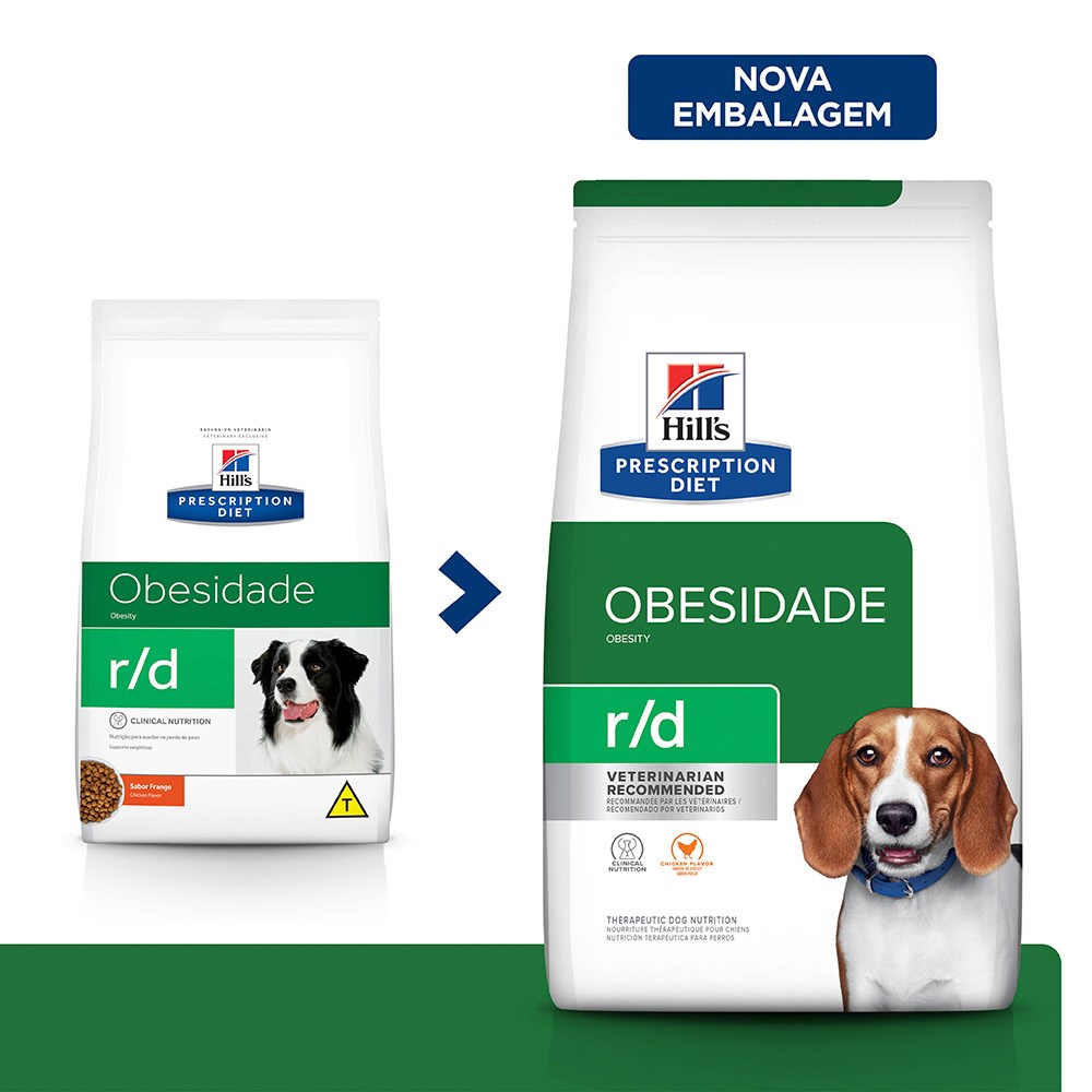 Ração Hill's Prescription Diet R/D para Cães Adultos - Redução de Peso