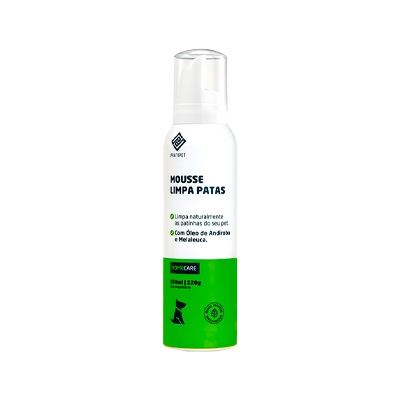 Mousse Limpa Patas Pratipet 150ml
