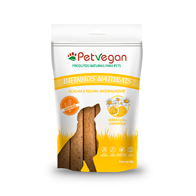 Bifinho PetVegan Acalma e Relaxa para Cães Sabor Maracujá e Camomila 300g
