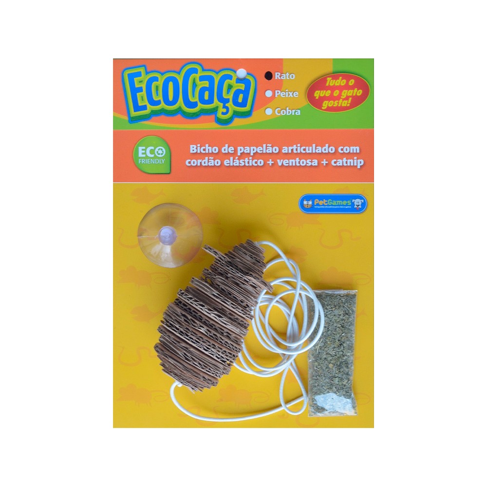 Brinquedo Pet Games Eco Caça Rato para Gatos