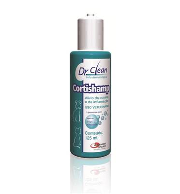 Cortishamp Shampoo para Alívio da Coceira e da Inflamação 125ml