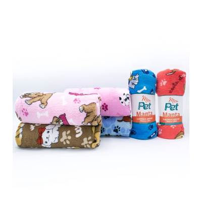 Manta Meu Pet para Cães e Gatos - Cores Sortidas Tam 1