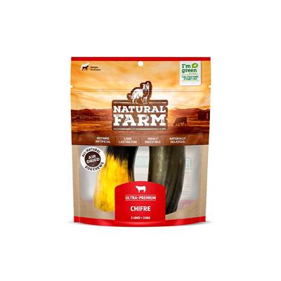 Osso Natural Farm Ultra Premium Chifre para Cães 2 unidades