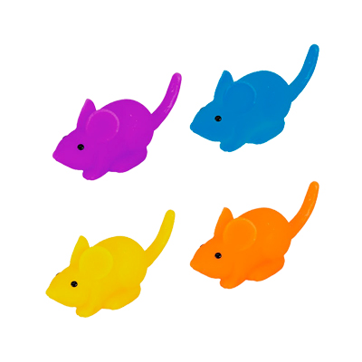 Brinquedo LCM Cat Ratinho para Gatos - Cores Sortidas U