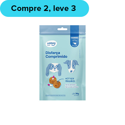 Disfarça Comprimido Happy Med para Cães