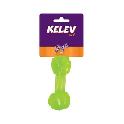 Brinquedo Jambo Kelev Mordedor Osso Mint Flex para Cães U