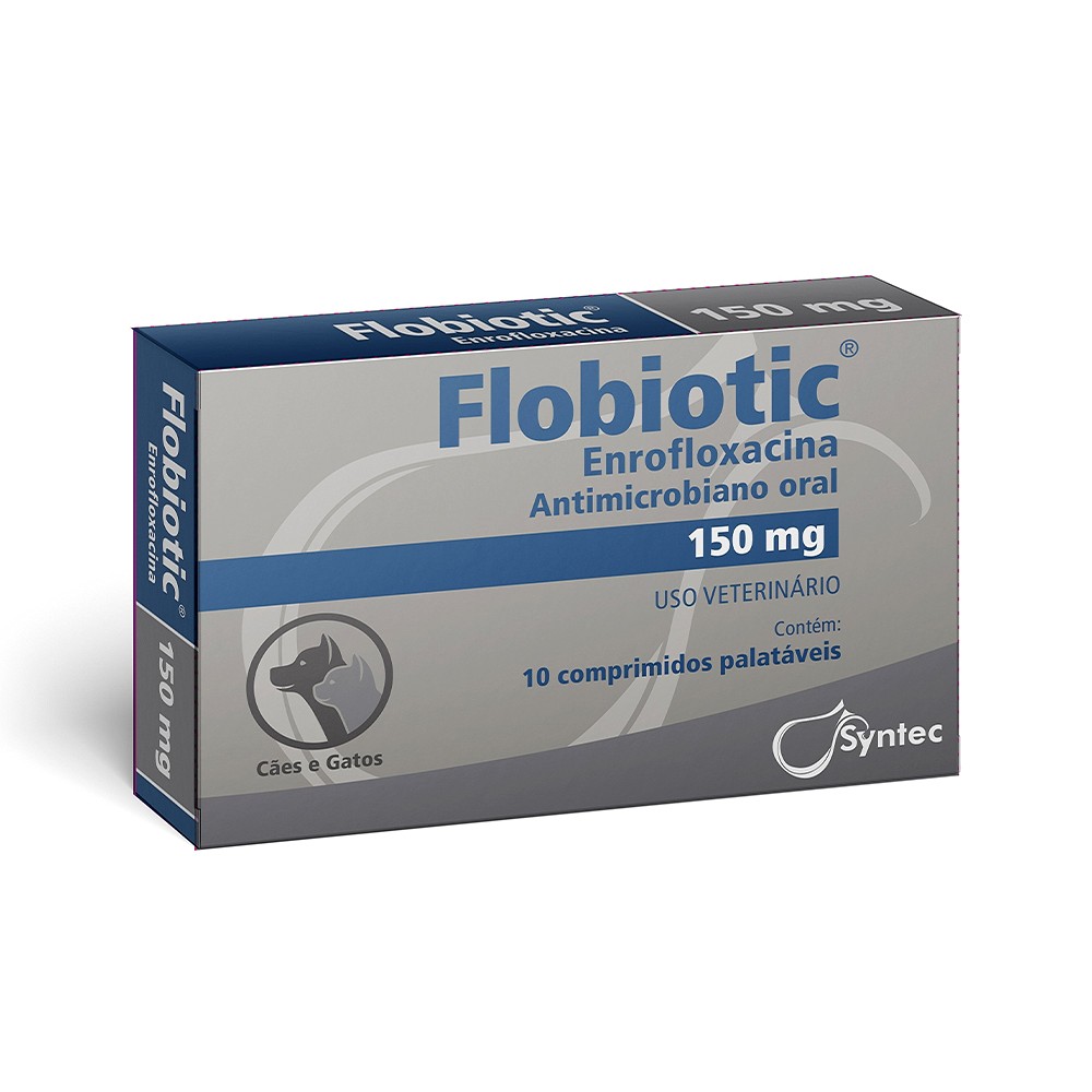 Medicamento Syntec Flobiotic para Cães e Gatos