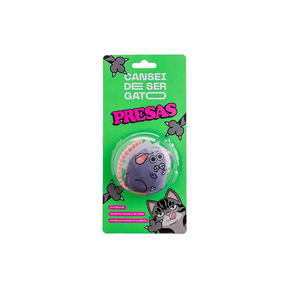 Brinquedo Presas Cansei de Ser Gato Robert