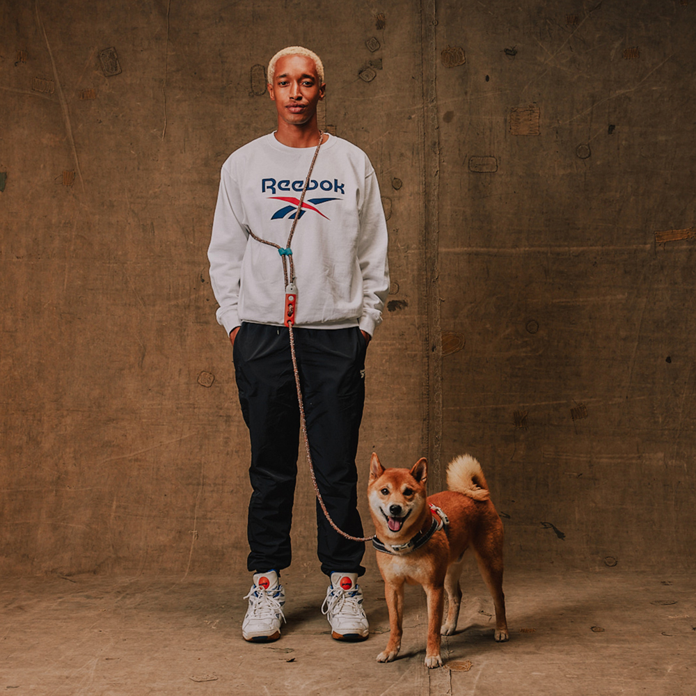 Guia Mãos Livres para Cachorros Reebok Suede
