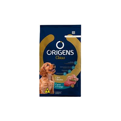 Ração Origens Class para Cães Filhotes sabor Carne e Frango 3kg