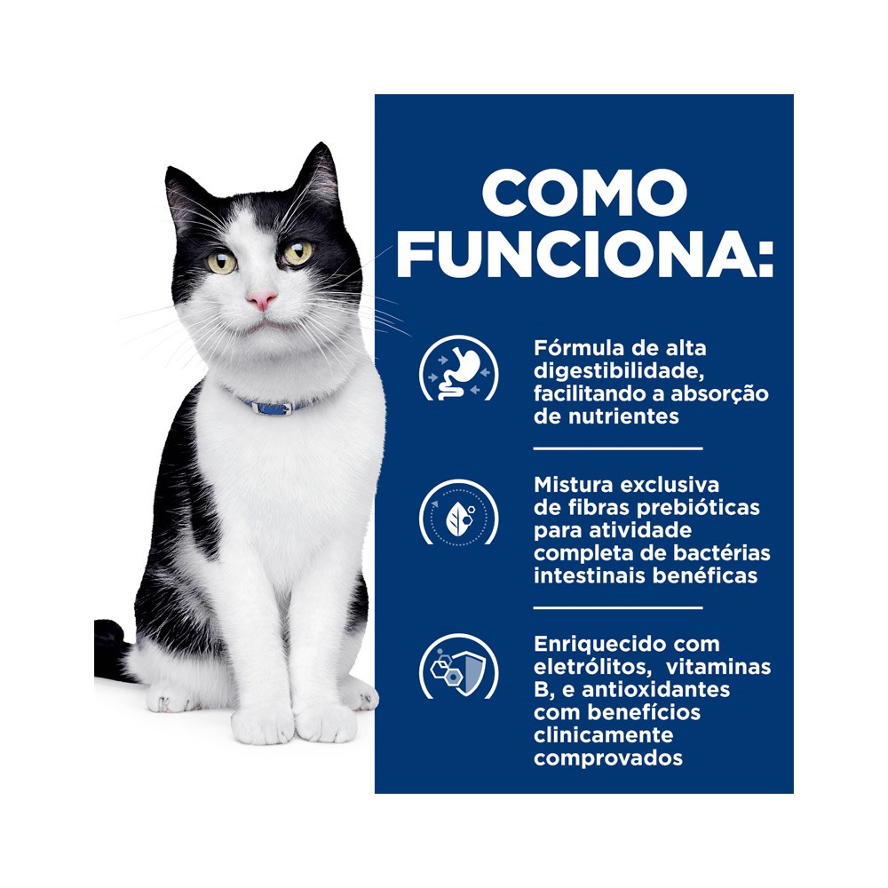 Ração Hill's Prescription Diet I/D para Gatos Adultos sabor Frango - Cuidado Digestivo 