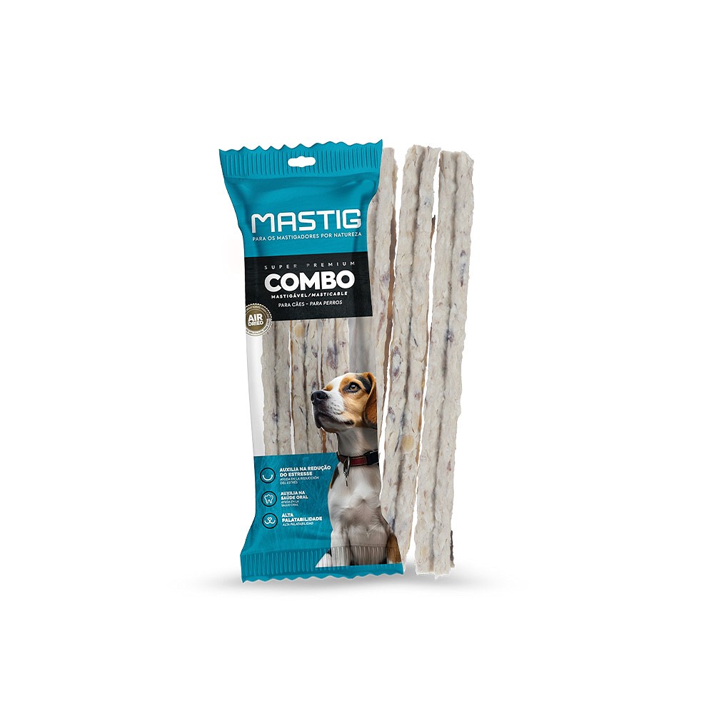 Osso Mastig Mini Retriever para Cães com 3 Unidades