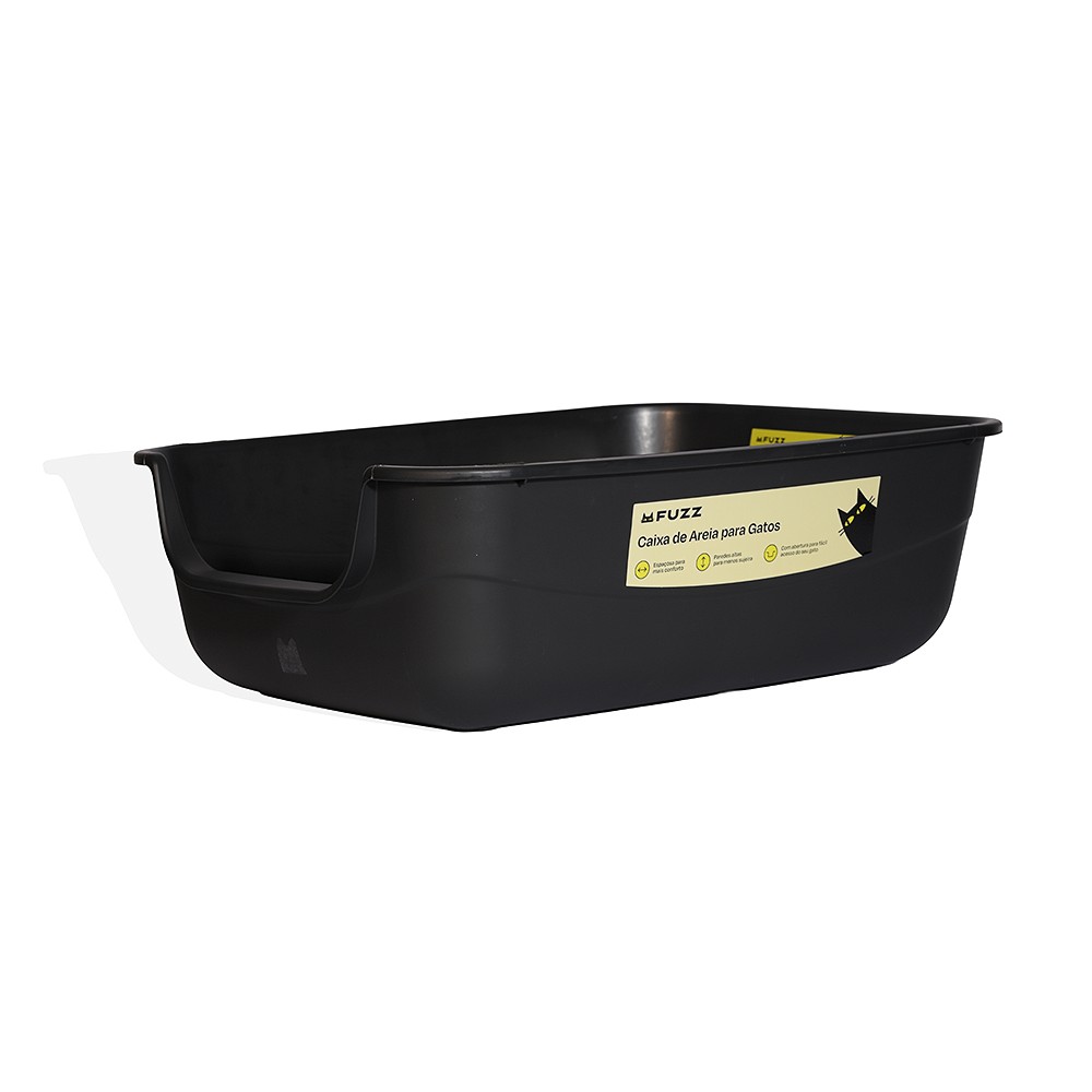Bandeja Sanitária Fuzz Cinza para Gatos