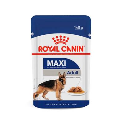 Ração Royal Canin Sachê Maxi Adult para Cães Adultos de Porte Grande 140g