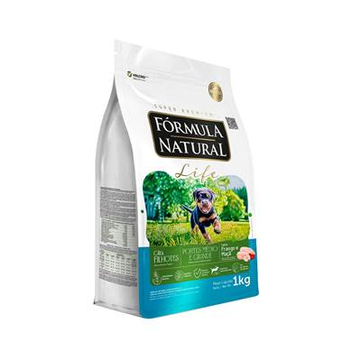 Ração Fórmula Natural Life para Cães Filhotes de Porte Médio e Grande 15kg