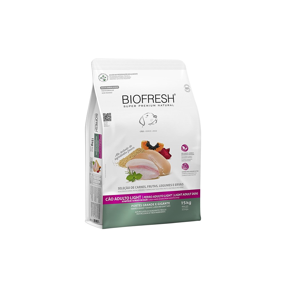 Ração Biofresh para Cães Raças Grandes Light