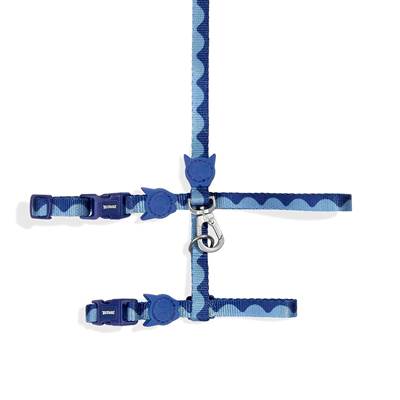 Peitoral com Guia Zee.Cat Swell para Gatos U