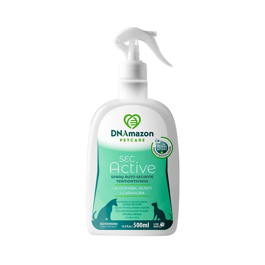 Spray Secante DNAmazon para Cães e Gatos