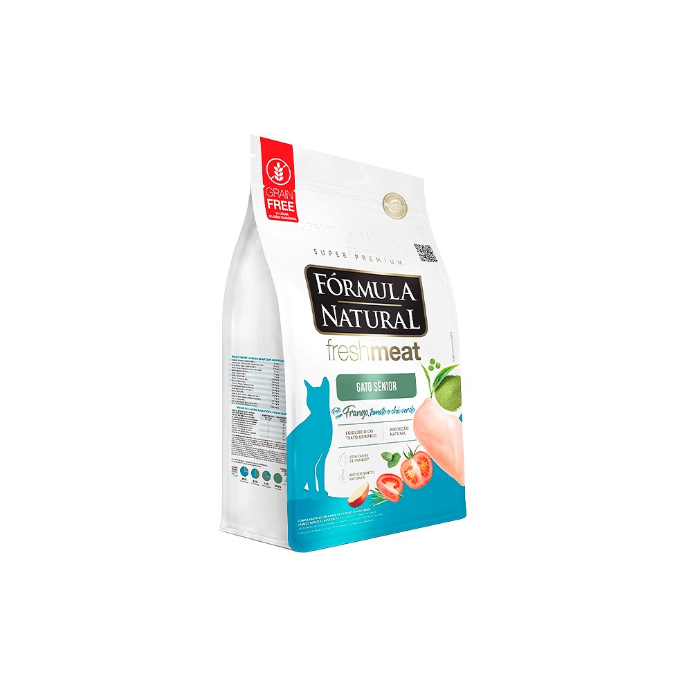 Ração Fórmula Natural Fresh Meat para Gatos Sênior