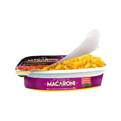 Massas Especiais Macaroni Ipet Fusilli para Cães 25g