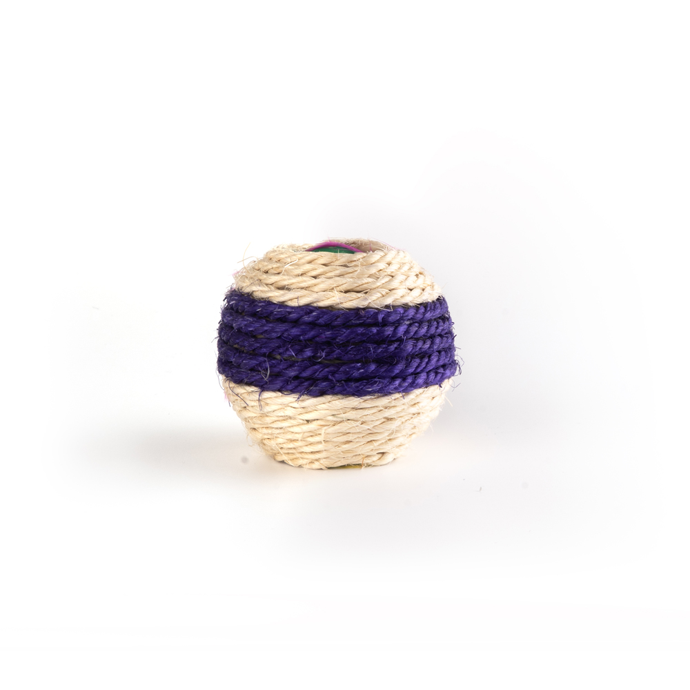 Brinquedo Fuzz para Gatos Bola de Sisal
