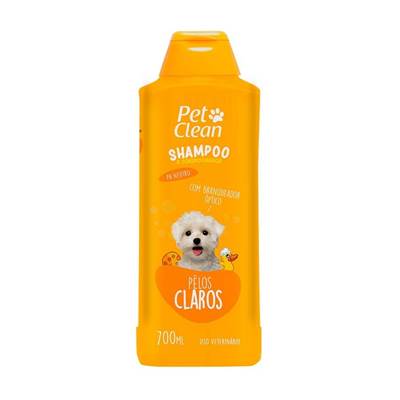 Shampoo e Condicionador Pet Clean Clareador para Cães e Gatos 700ml