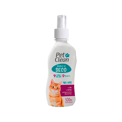 Banho a Seco Pet Clean para Gatos 300ml