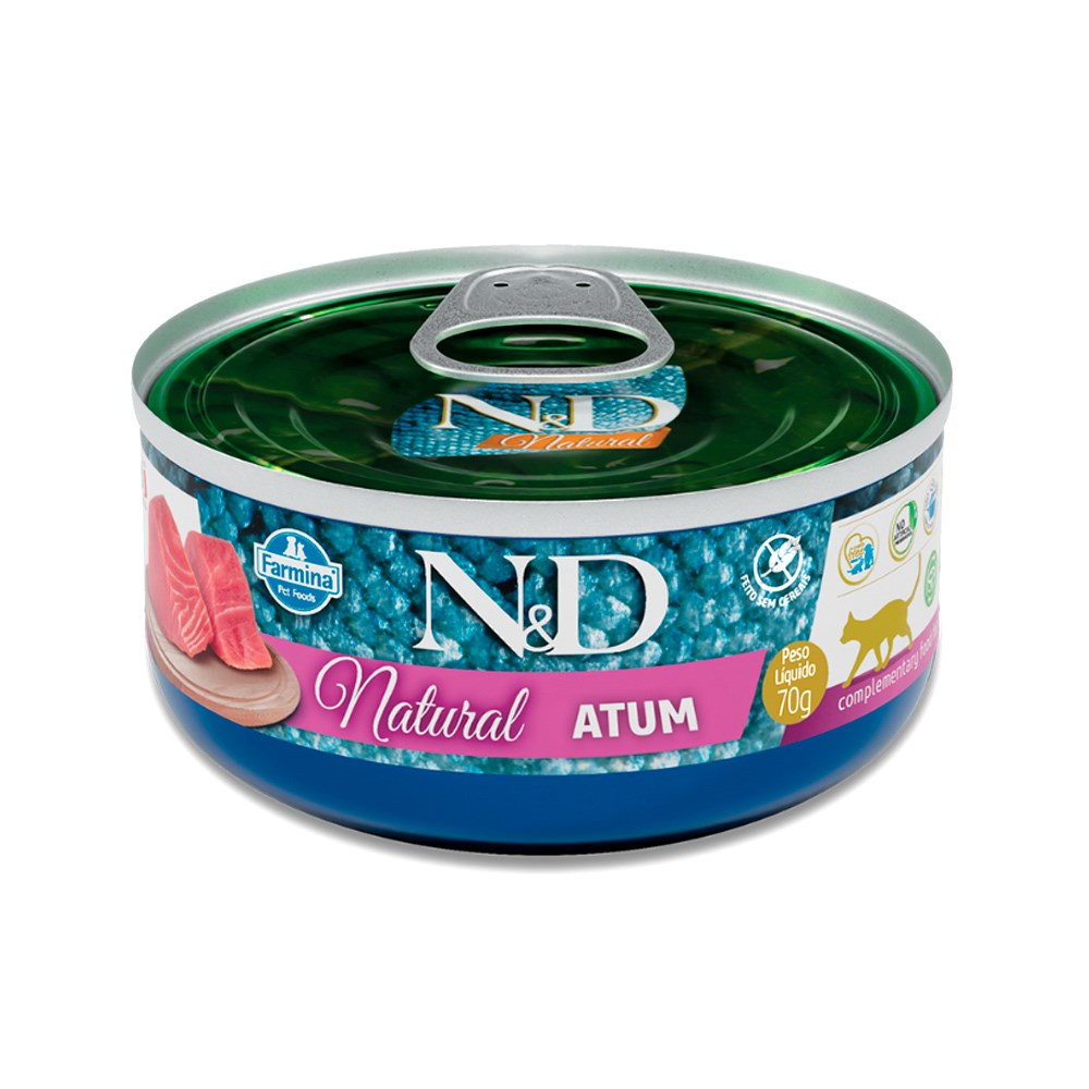 Ração N&D para Gatos sabor Atum Natural