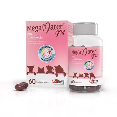 Suplemento Mega Mater para Cães 60 cápsulas