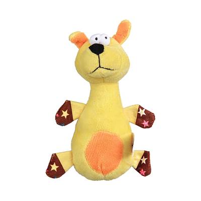 Brinquedo Napi Pelúcia Cachorro Amarelo para Cães U